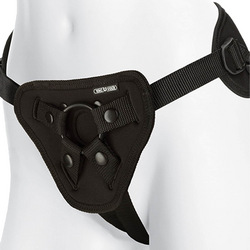 Vac-U-Lock - Supreme Harness With Vibrating Plug