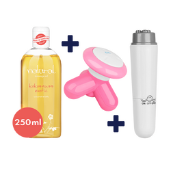 Vielseitiges Massage-Set, 3 Teile