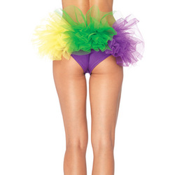 Panty mit Tüll-Schleppe