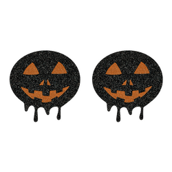 Sexy Pasties Spooky Pumpkin, 1 Paar