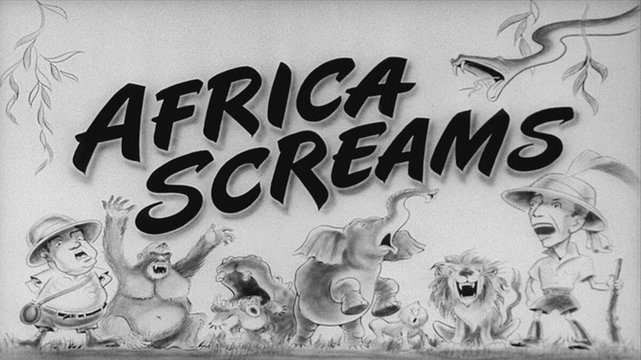 Abbott & Costello in Afrika - Wallpaper 1