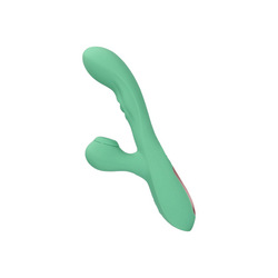 Pulse Wave and Tongue Flickering Rabbit Vibrator, 23 cm