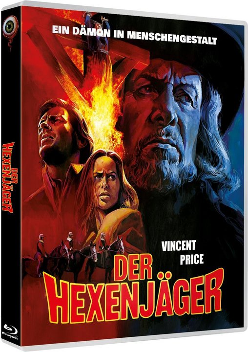 Der Hexenjäger 2x Blu-ray - Mit Vincent Price - Neben der ungekürzten Originalfassung enthält das 2-Disc-Set weltweit erstmals die US-Exportfassung sowie die „Conqueror Worm“-Fassung in High Definitio