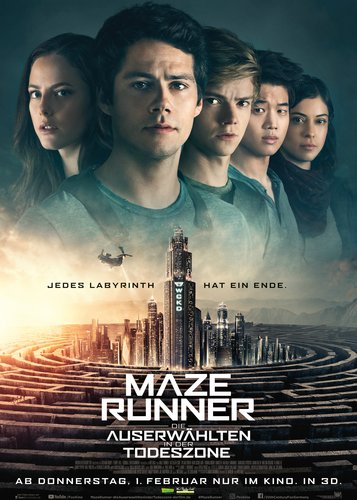 Maze Runner 3 - Die Auserwählten in der Todeszone - Poster 1
