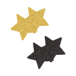 Pretty Pasties - Glitter Stars, 2 Paar