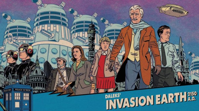Dr. Who - Die Invasion der Daleks auf der Erde 2150 n. Chr. - Wallpaper 3