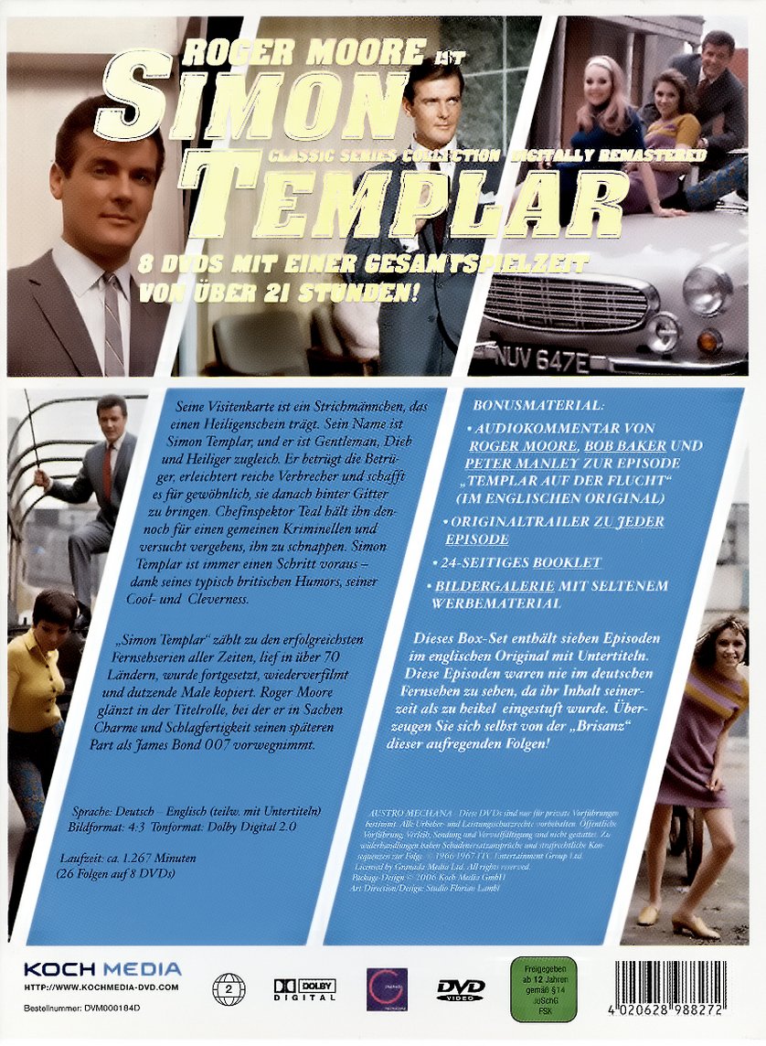 Simon Templar - Staffel 1: DVD oder Blu-ray leihen - VIDEOBUSTER.de