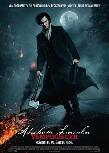 Abraham Lincoln Vampirjäger - Poster 1