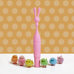Hasenförmiger Silikonvibrator, 20 cm