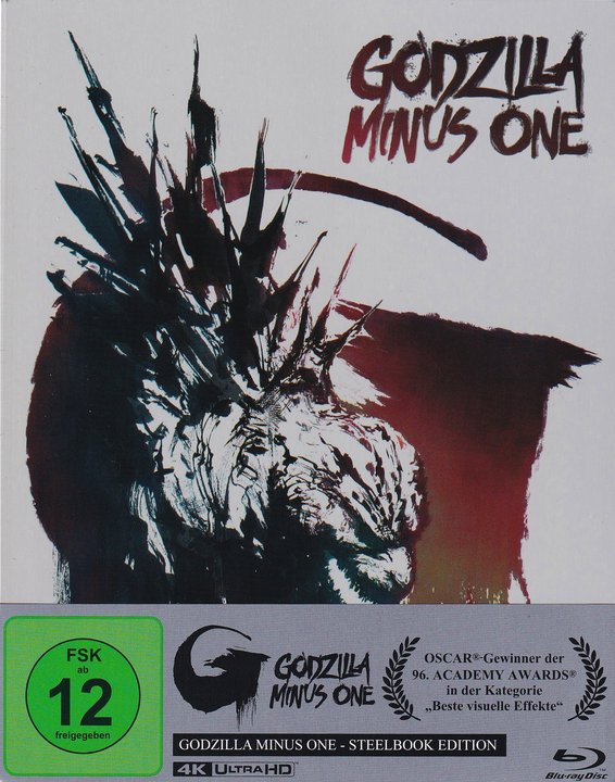 Godzilla Minus One (4K UHD), gebraucht, ohne Cover