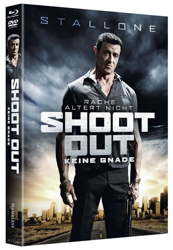 Shootout Mediabook Cover A - Stallone (Blu-ray Disc)