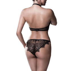 Dessous-Set aus Spitze, 2 Teile
