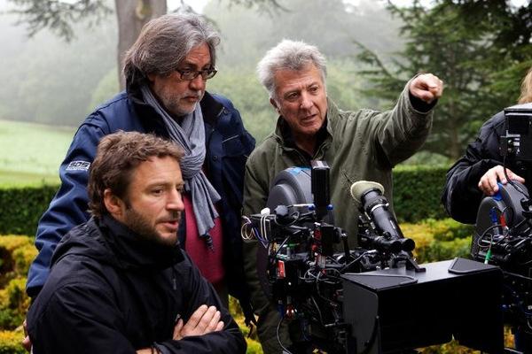 Dustin Hoffman beim Dreh zu 'Quartett' 2012 © DCM Film Distribution