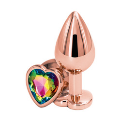 Rose Gold Heart M, 7 cm