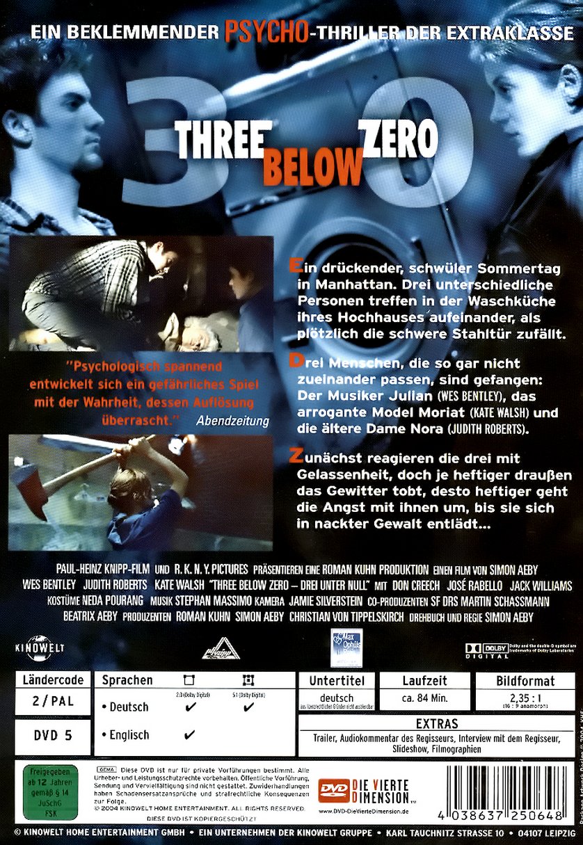 Three Below Zero - Drei unter Null: DVD oder Blu-ray leihen
