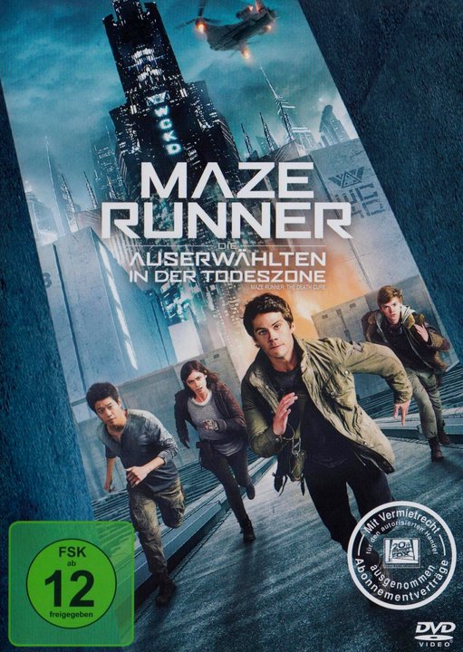 Maze Runner 3 - Die Auserwählten in der Todeszone (DVD), gebraucht