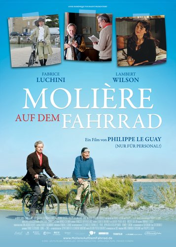 Molière auf dem Fahrrad - Poster 1