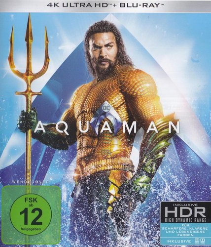 Aquaman (4K UHD), gebraucht, ohne Cover