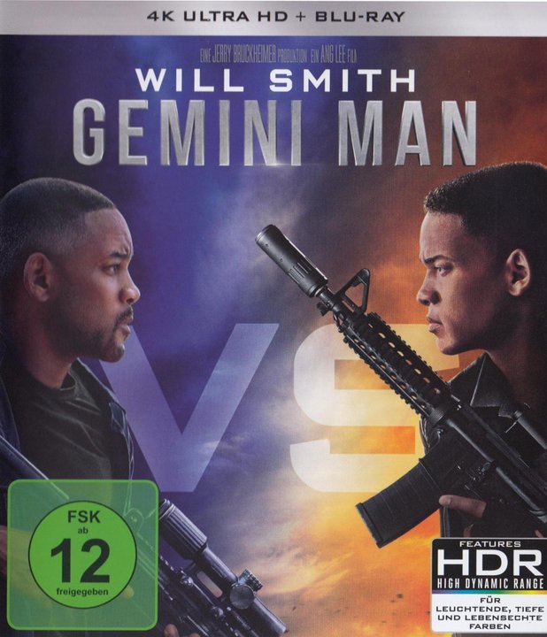 Gemini Man (4K UHD), gebraucht, ohne Cover