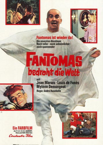 Fantomas bedroht die Welt - Poster 2