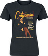 Justice League Catwoman Bombshell powered by EMP (T-Shirt)