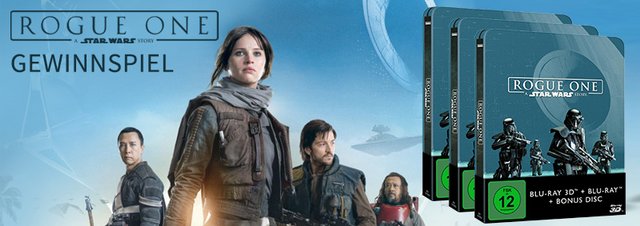 Star Wars ROGUE ONE Gewinnspiel: Möge die Steelbook Limited Edition mit Dir sein