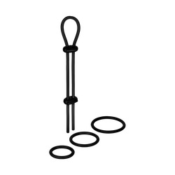 Penisring-Set aus Silikon, 4 Teile, 3 - 6 cm