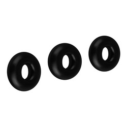 Donut-förmiges Penisring-Set, 3 tlg.