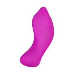 Wiederaufladbarer Silikon-Auflegevibrator, 10 cm