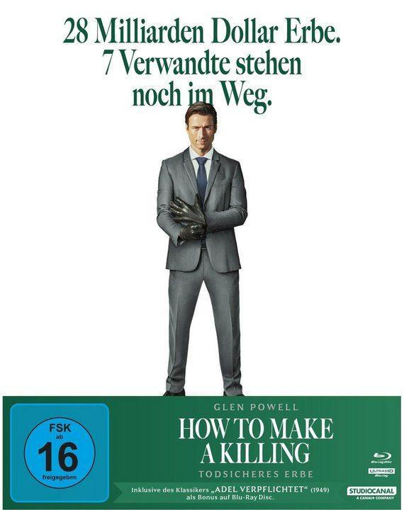 How to Make a Killing - Todsicheres Erbe (Blu-ray 4K Ultra HD)