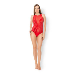 Velvet &amp; Lace Bodysuit