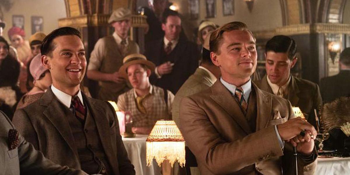 Tobey Maguire mit Leonardo DiCaprio in 'The Great Gatsby - Der große Gatsby' (Australien/USA 2012) © Warner Home Video
