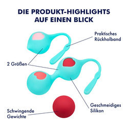 Süßes Liebeskugel Set, 3,5 cm