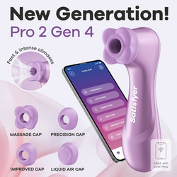 Satisfyer ‘Pro 2 Generation 4 Connect App’, 16,5 cm