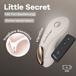 Satisfyer Little Secret,  - Batteriebetrieben, Fernbedienung
