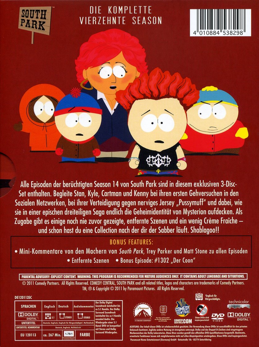 South Park Staffel 5 Complete German Xvid