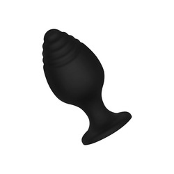 Sinnlich gerippter Analplug M, 7,3 cm