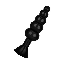 Sinnlicher Soft-Dildo mit Kugelstruktur, 18,5cm