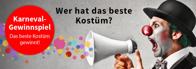Karneval Gewinnspiel Auflösung: Kostüm-Foto-Aktion: Jecken-Jury Gewinner