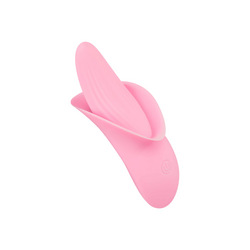 Silikon-Auflegevibrator mit Zunge, 12 cm