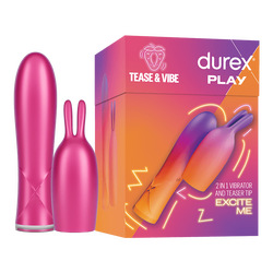 Tease &amp; Vibe - 2 in 1 Vibrator, 10,4 cm