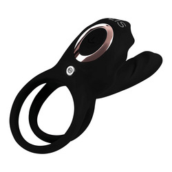 Penis- und Hodenring mit Klitorisreizer, 3,2 4,2cm