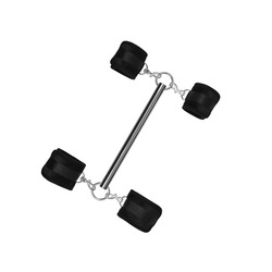 Spreader Bar With 4 Detachable Cuffs, 3 Teile