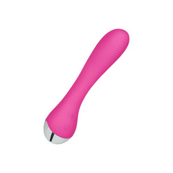 G Punkt Vibrator aus Silikon, 19,5 cm