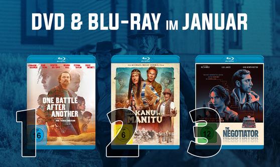 DVD &amp; Blu-ray Charts Januar 2026: Action meets Comedy: Euer abwechslungsreicher Januar