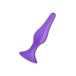Analdildo aus Silikon, S, 11 cm
