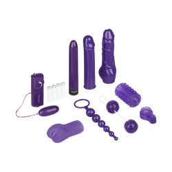 Mega Purple Sex Toy Kit, 9 Teile
