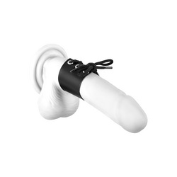 Penis manschette mit Schnürung
