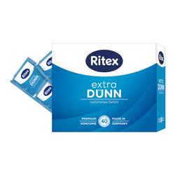 Extra Dünn - Natürliches Gefühl, 40 Stück, 53 mm
