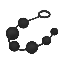 Advanced Silicone Anal Beads, 36 cm